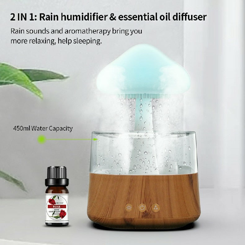 Calming Water Drops Sounds Diffuser