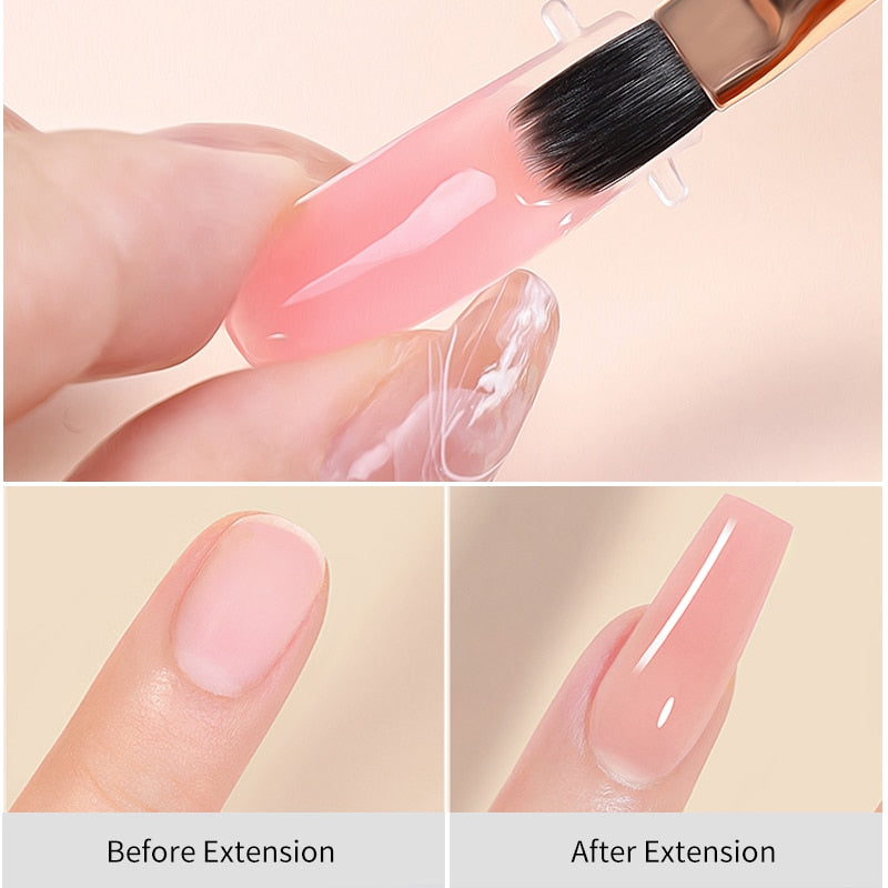 Glitter Extension UV Gel Nail Polish