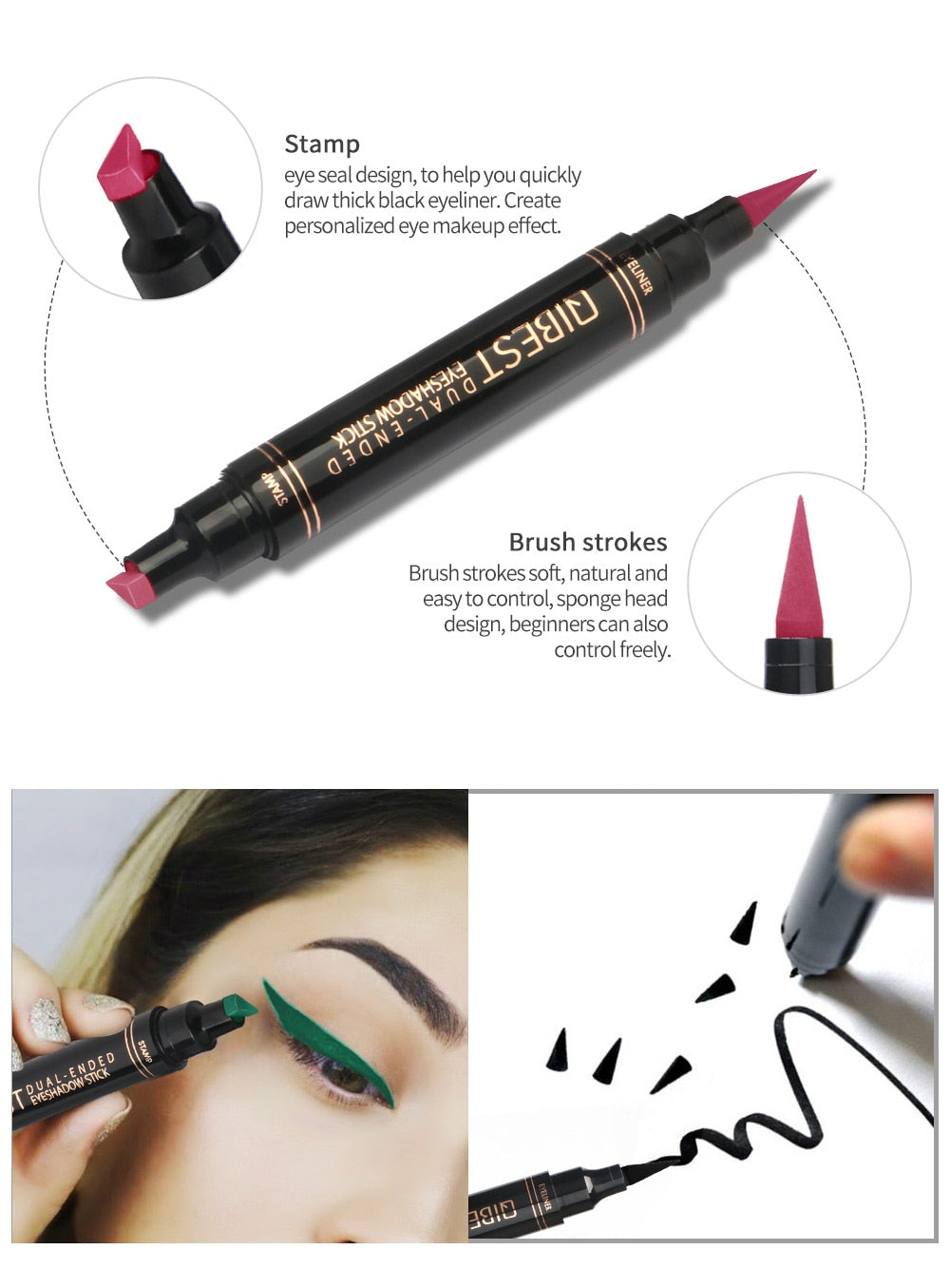 Liquid colors Eyeliner sticks