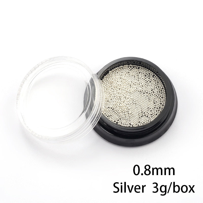 3g Nail Art Mini Stainless Steel Metal