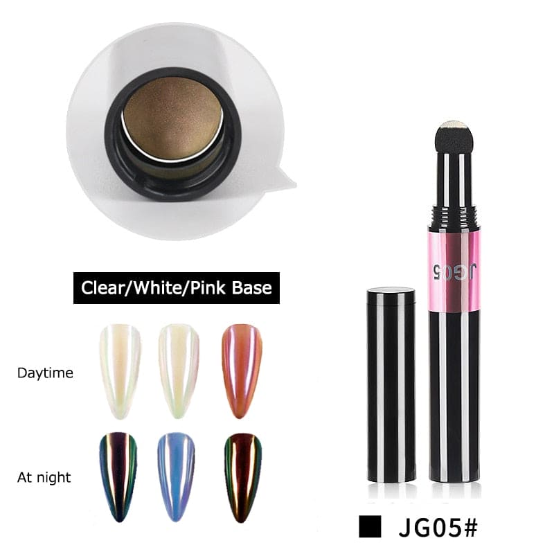 Hot 6 Color Nail Air Cushion Powder Pen