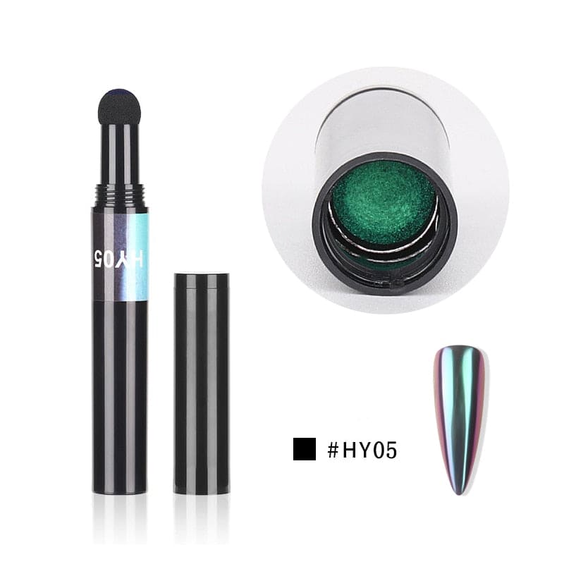 Hot 6 Color Nail Air Cushion Powder Pen