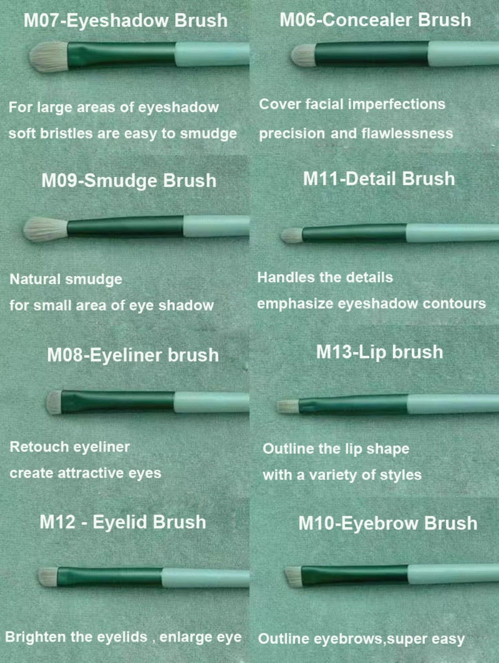 Makeup Brush Set