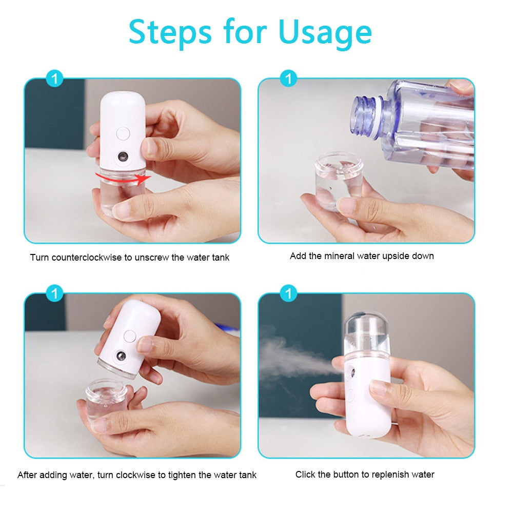 USB Mist Facial Humidifier