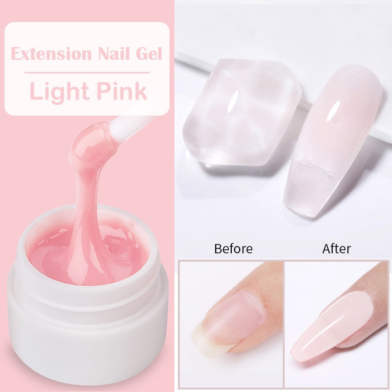 Glitter Extension UV Gel Nail Polish