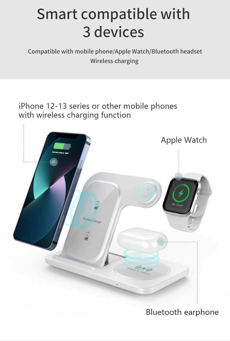 3 in 1 Wireless Charger