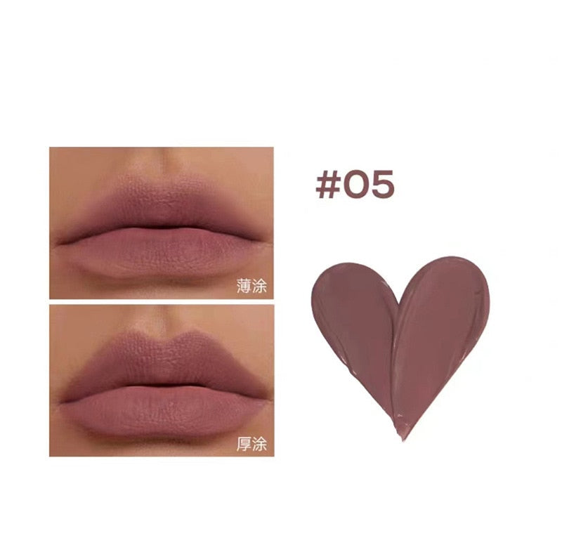 Waterproof Matte Nude Lip Glossy