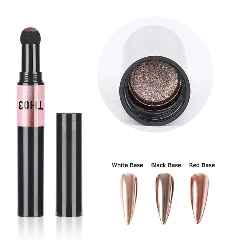 Hot 6 Color Nail Air Cushion Powder Pen