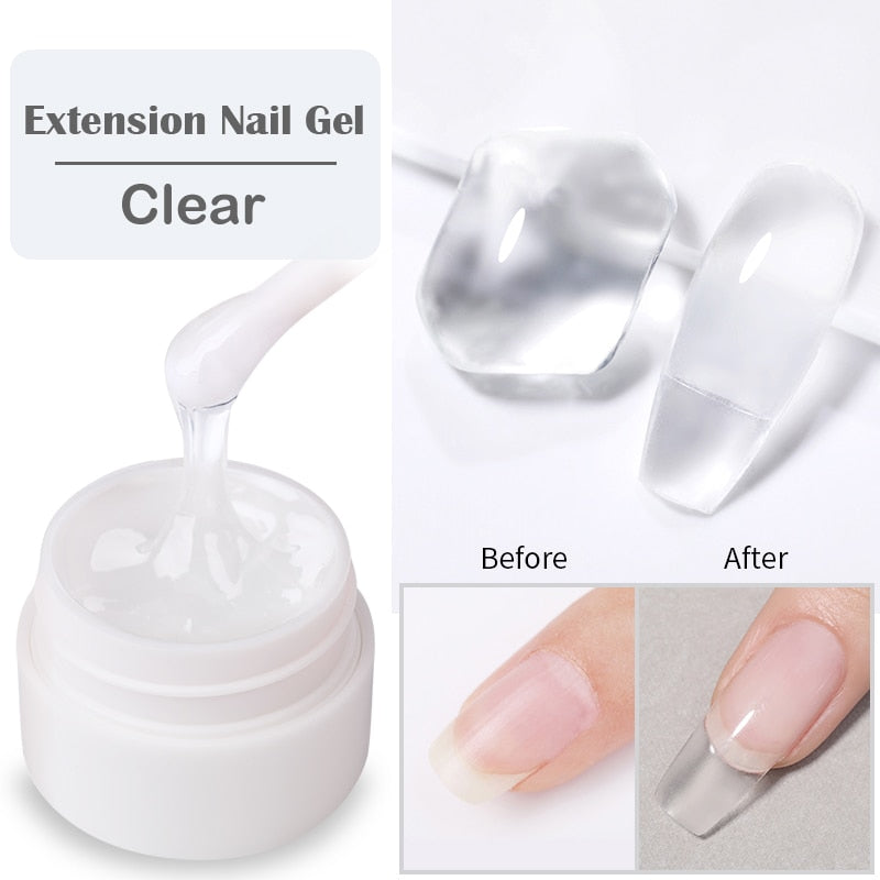 Glitter Extension UV Gel Nail Polish