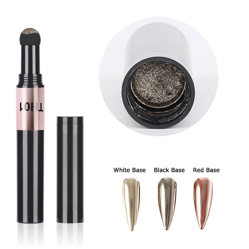 Hot 6 Color Nail Air Cushion Powder Pen