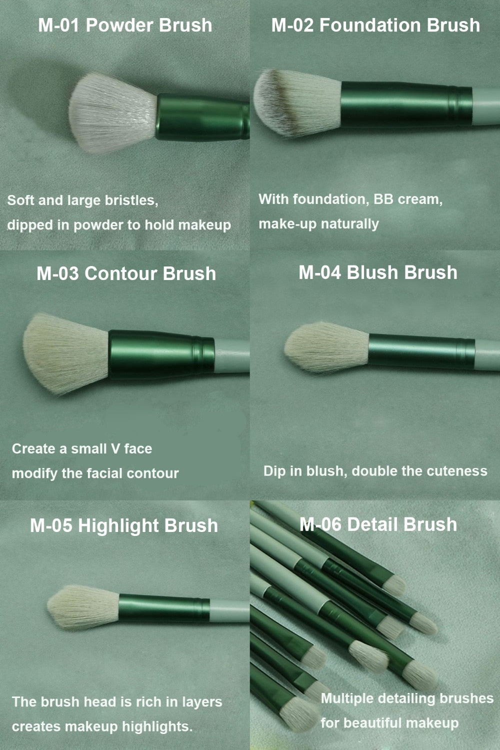 Makeup Brush Set