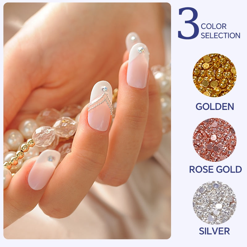 3g Nail Art Mini Stainless Steel Metal