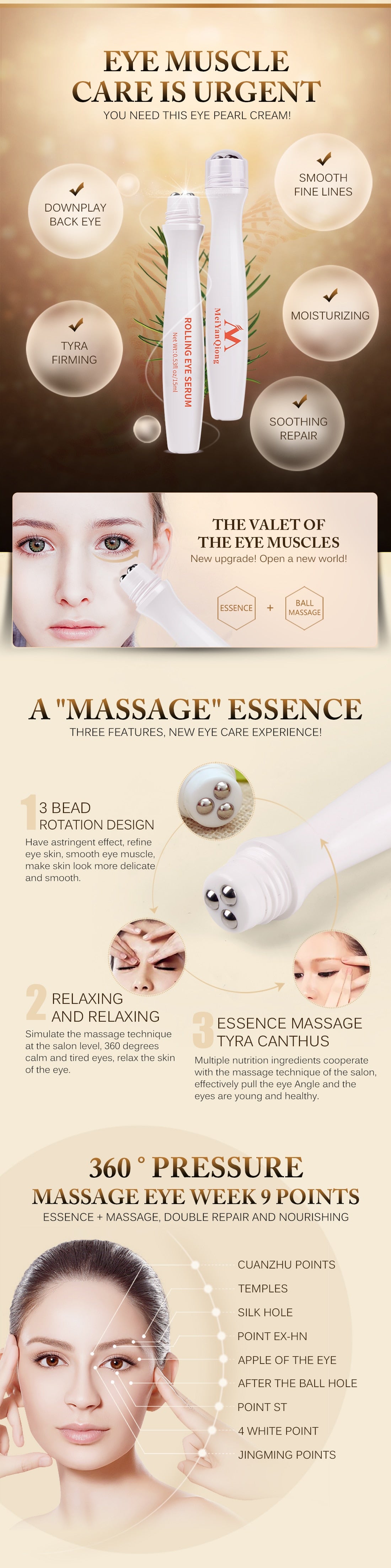 Anti-Wrinkle Eye Serum Roller