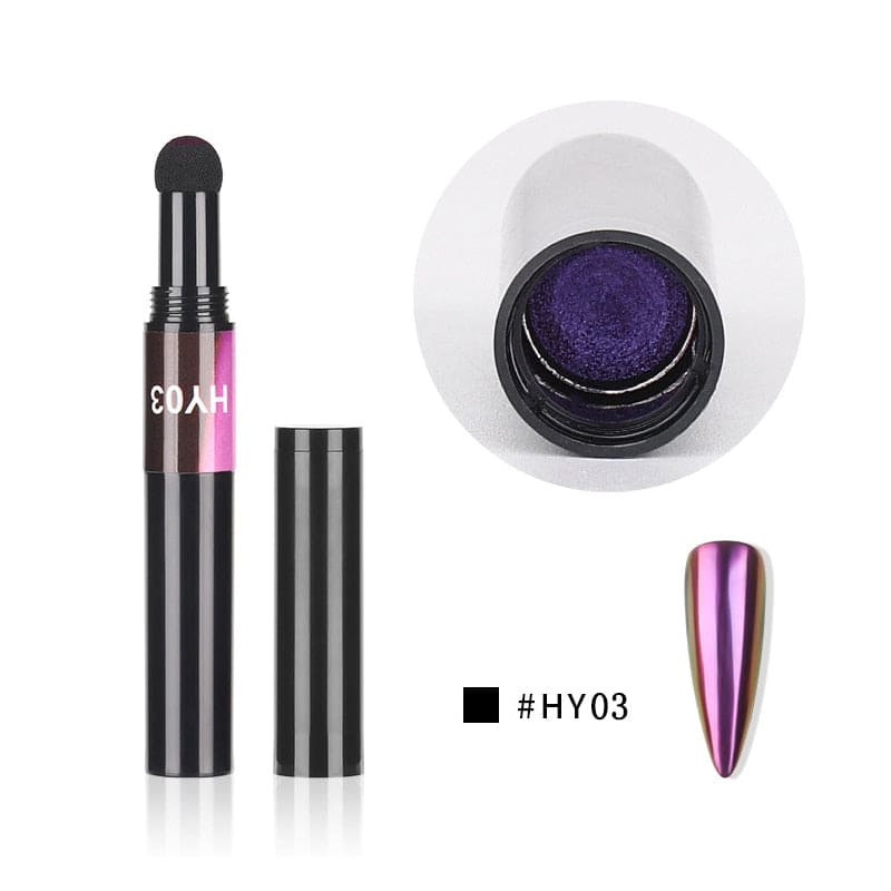 Hot 6 Color Nail Air Cushion Powder Pen