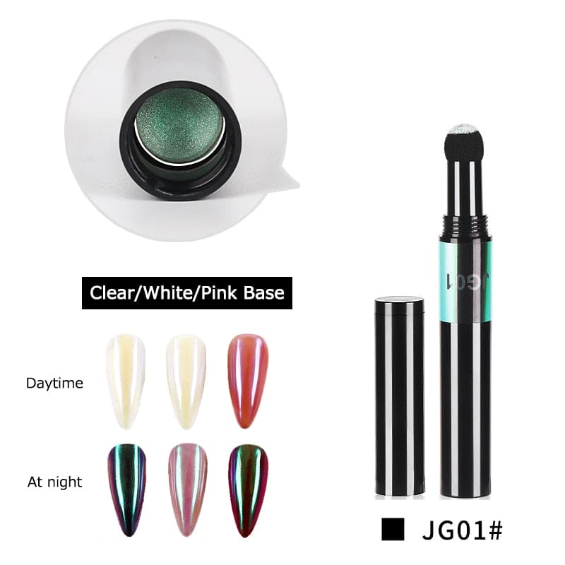 Hot 6 Color Nail Air Cushion Powder Pen