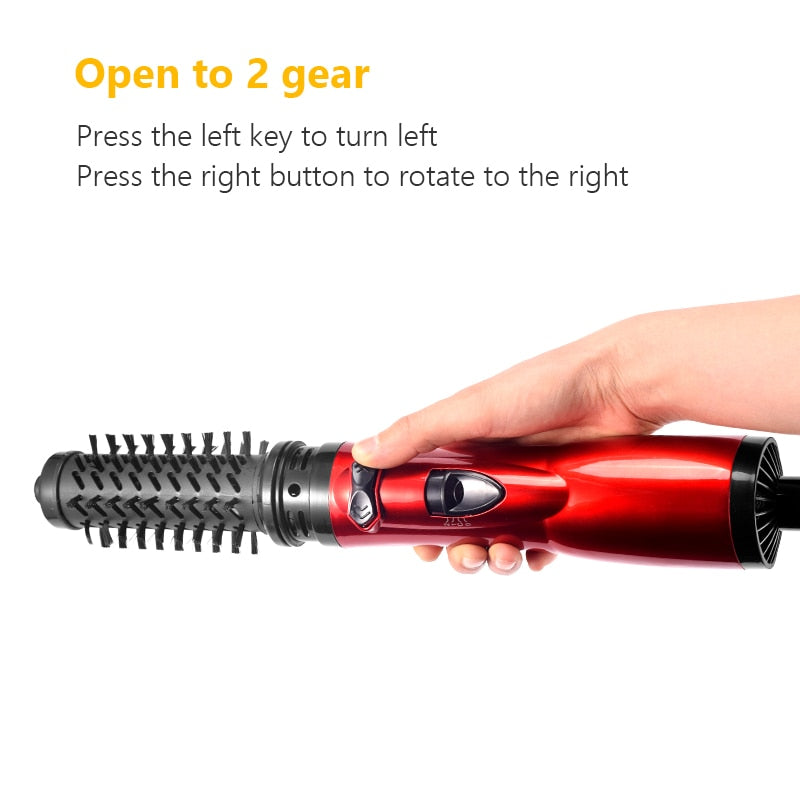 2 in-1 Rotating Electric Hair Straightener