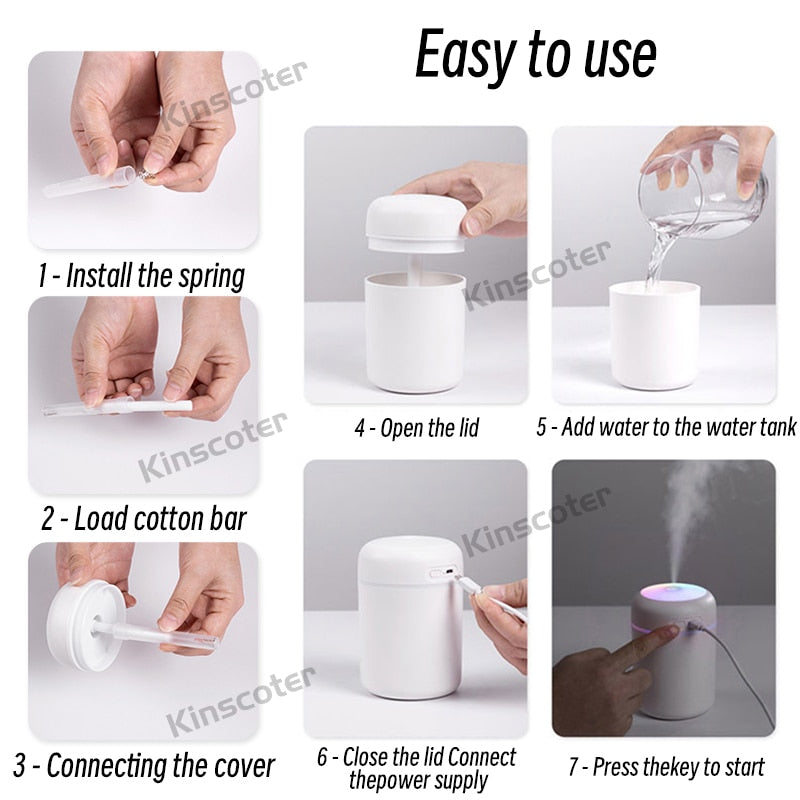 Portable Mini USB Aroma Diffuser