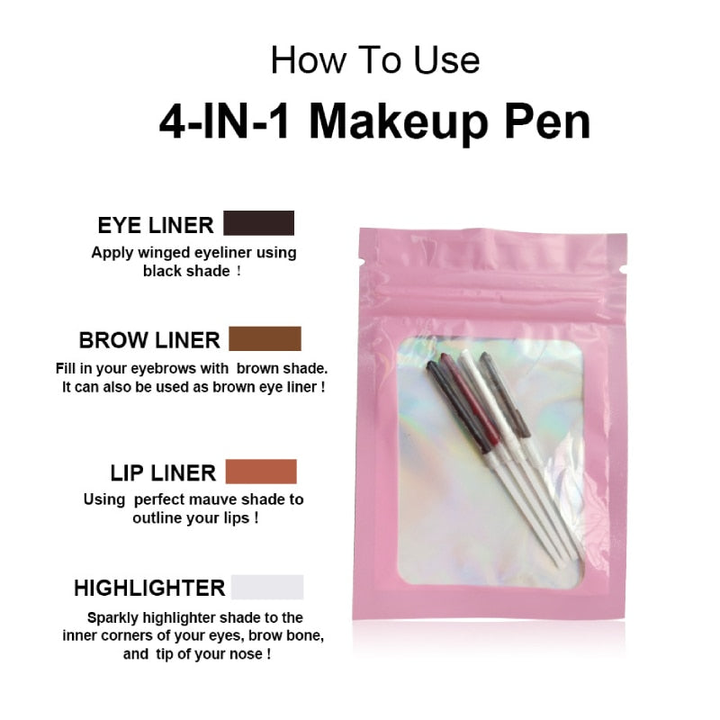 4 In 1 Eyebrow Pencil