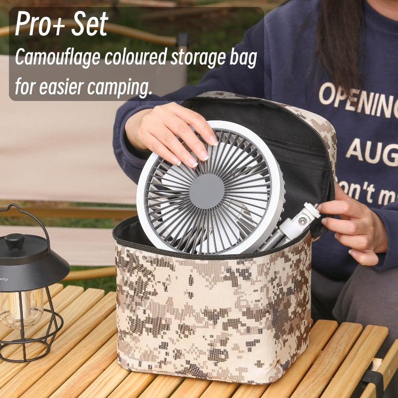 Camping Rechargeable Fan