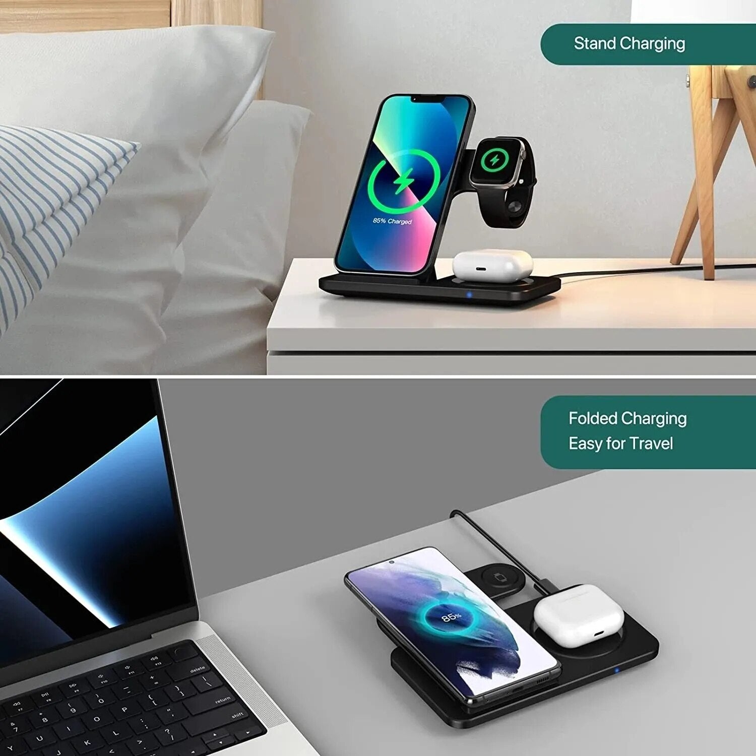 3 in 1 Wireless Charger