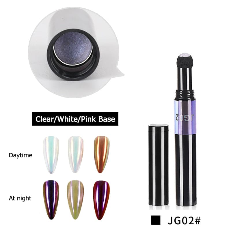 Hot 6 Color Nail Air Cushion Powder Pen