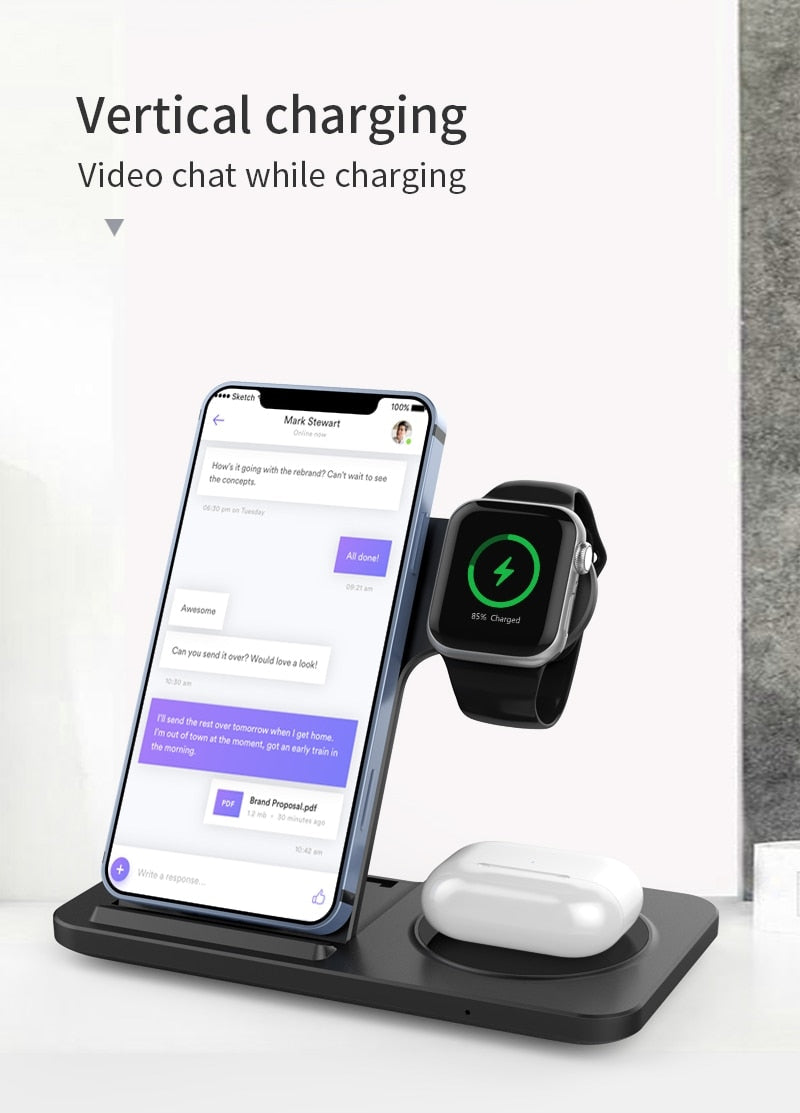 3 in 1 Wireless Charger