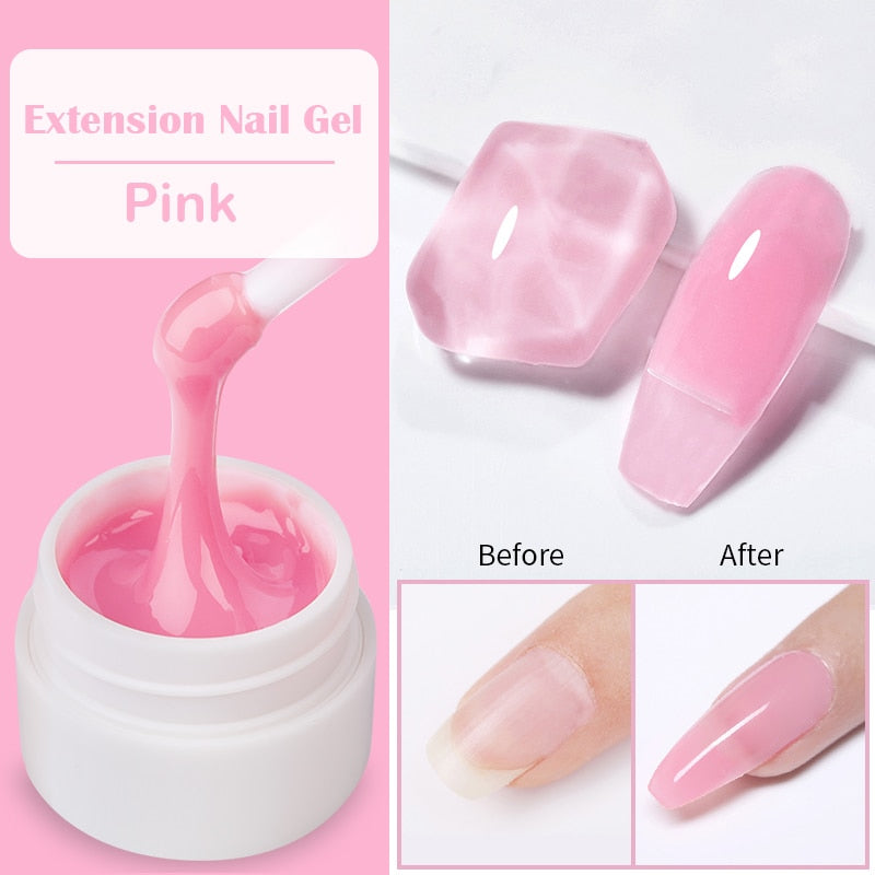 Glitter Extension UV Gel Nail Polish