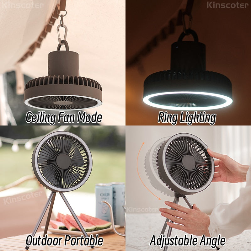 Camping Rechargeable Fan