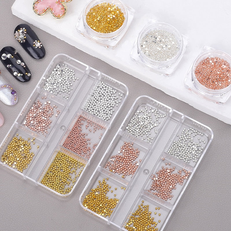 3g Nail Art Mini Stainless Steel Metal