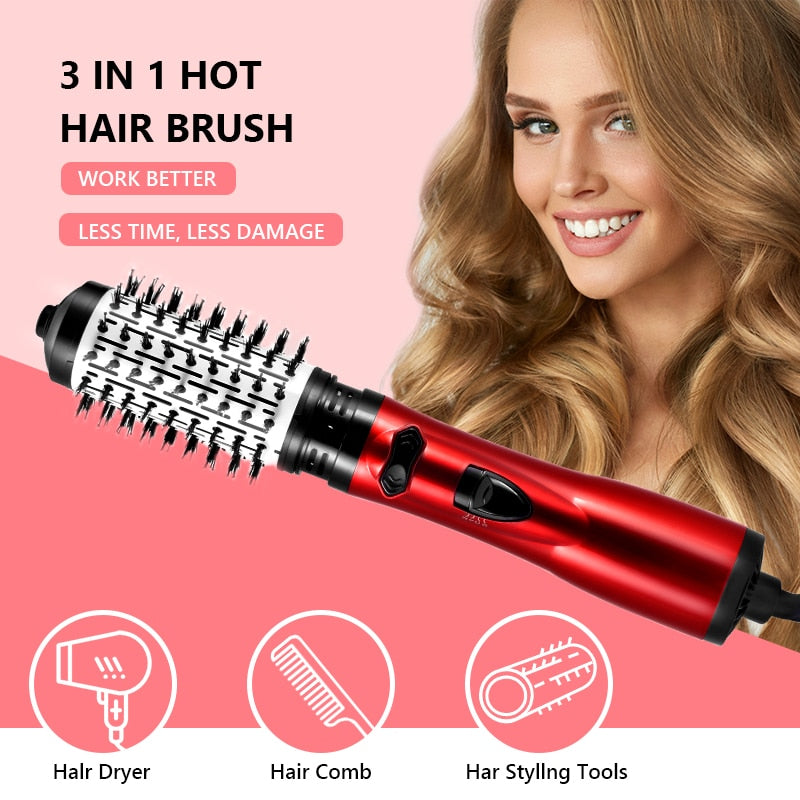 2 in-1 Rotating Electric Hair Straightener