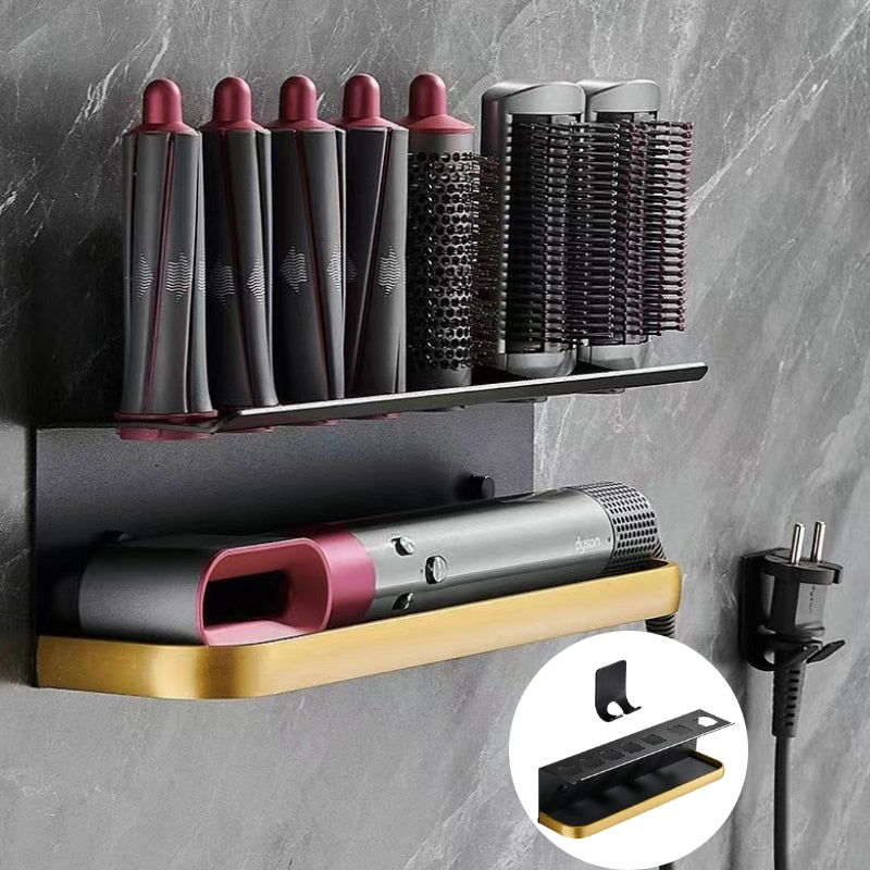 Wall-mounted Dyson Dryer Hair Curler